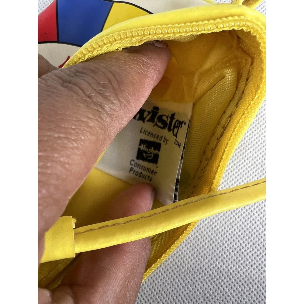 Vintage Hasbro Twister Wristlet Yellow With Logo